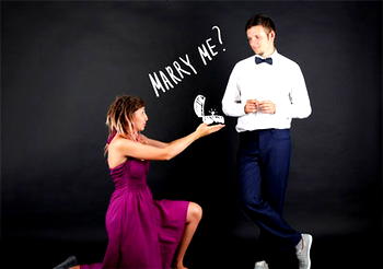 Nigerians react as women propose to men