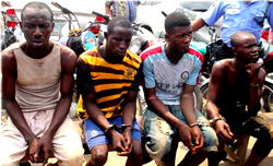 We’ve stolen 150 okada, killer robbery suspects confess
