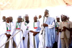 Buhari in Bayelsa, restates commitment to infrastructural development, fight against corruption