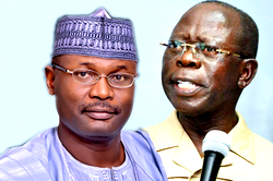 Oshiomhole commends INEC over conduct of polls
