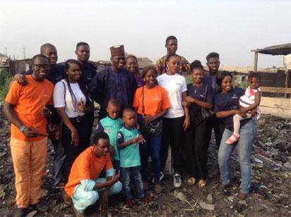 Group feeds 1000 children in Lagos community