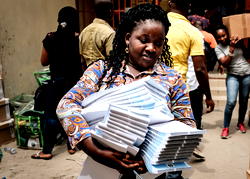 Enugu: Materials ready, traffic jam as voters move into hinterlands