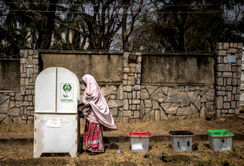 Elections: IDPs defy early morning explosion scare to vote