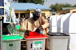 Breaking: Ballot thieves snatch ballot box in Delta