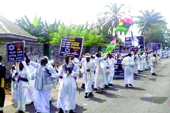 IPOB members allegedly attack Asaba police station, 4 nabbed