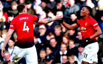 Martial gem lifts resurgent United into fourth place