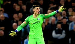 ‘Kepa get in the bin’- Angry Chelsea fans rip into goalie