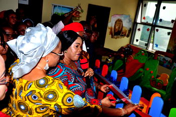 Excitement as Enugu gov’s wife donates crèche to TUC for nursing mothers