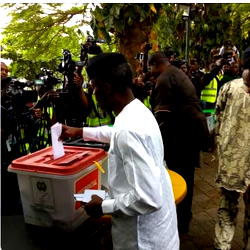 Osinbajo casts his vote, says confident of returning to office