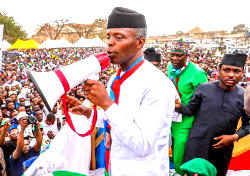 Gunmen attack Osinbajo’s convoy in Ilorin