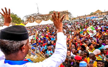 Photos: Osinbajo in Next Level campaign in Kabba in Kogi
