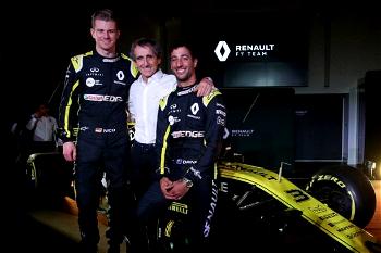 Renault launch 2019 car intent on reeling in F1 big three