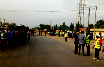 Breaking: Protest rocks Imo INEC office