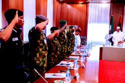 Building strong institutions and the security chiefs