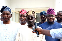 Tinubu congratulates Buhari, urges Nigerians to be hopeful