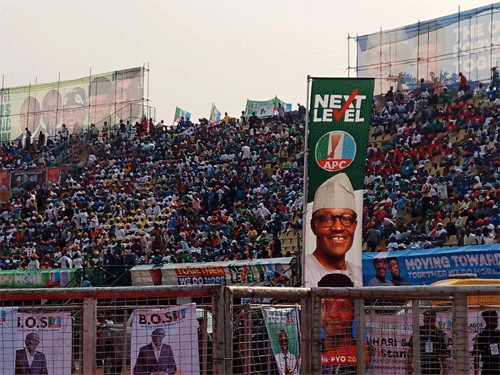 Lagos Stadium agog for Buhari’s Next Level campaign