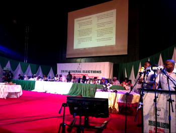 Presidential Poll: State by State according to INEC