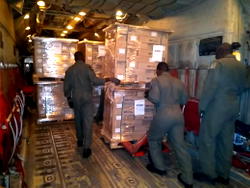 PHOTOS: NAF transports election materials across Nigeria in readiness for Saturday