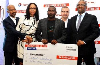 Total Nigeria announces winners of the Startupper of the Year by Total Challenge