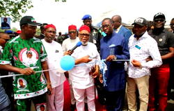 Okowa commissions road projects in  Ndokwa