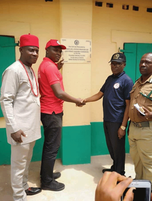 Prince Osisioma Foundation renovates prison cell, empowers inmates