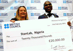Nigerian wins British Council first global innovation challenge