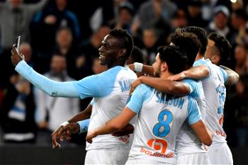 Balotelli posts goal celebration video on social media mid-match