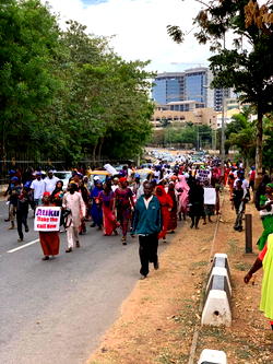 Women storm Abuja, beg Atiku to concede defeat