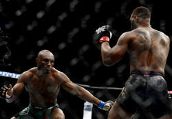 Photos: Nigeria’s Kamaru Usman first African to win in UFC bout