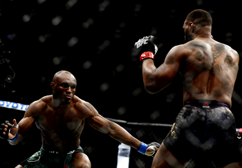 Photos: Nigeria’s Kamaru Usman first African to win in UFC bout