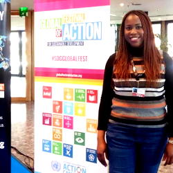 Adaku Efuribe joins global fight against extreme poverty in sub-Saharan Africa