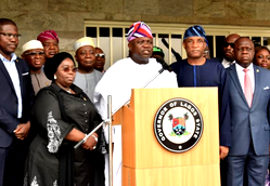Ambode canvasses for Sanwo-Olu, APC candidates; assures voters of safety