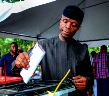 VP Osinbajo delivers polling unit as APC leads in Ogun