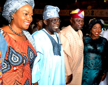 Ambode extols Tinubu’s virtues, says Nigeria on threshold of greatness with Buhari, Osinbajo
