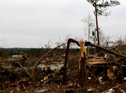 Photos: Damage from tornado which killed at least 23 in US