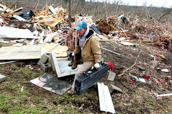 Tornadoes rip through Alabama, kill 23