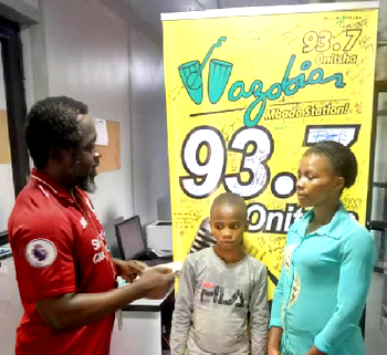 Widow attacked and dispossessed of her capital receives N50,000 from Wazobia FM