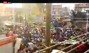 WATCH: Live coverage of the rescue at the collapsed building at Ita Faaji Area, Lagos State Nigeria.