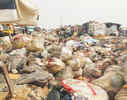 Living inside the dumpsite  of death!