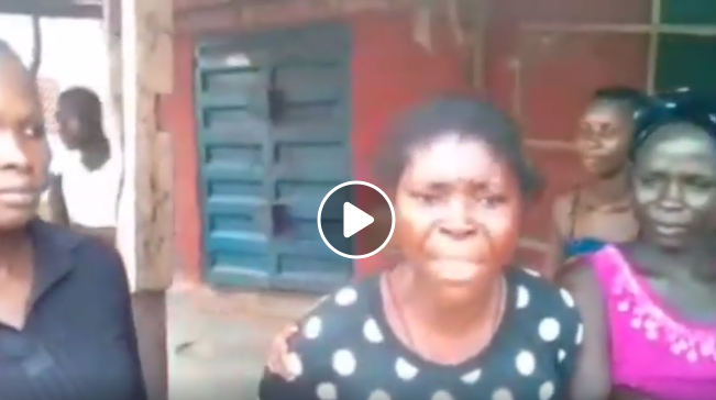 VIDEO: Parents protest illegal collection of fees at Okotie-Eboh primary school