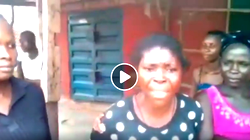 VIDEO: Parents protest illegal collection of fees at Okotie-Eboh primary school