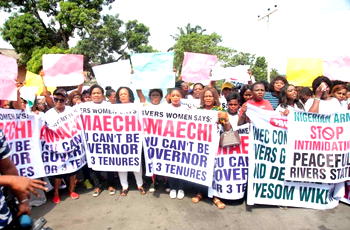 Declare Nyesom Wike duly re-elected, Rivers women tells INEC