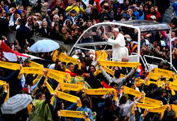 Pope leads Good Friday procession highlighting modern-day slaves’ plight