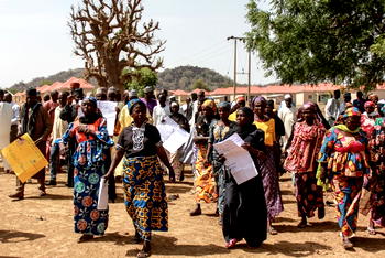 I’ll  not rest until Chibok girls are back, reunited with their families , Buhari vows