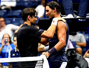 ‘We’re all grateful to him’: Nadal salutes retiring Ferrer in Barcelona