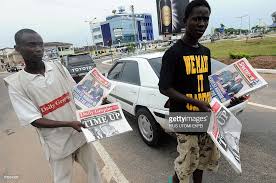 Newspaper vendors