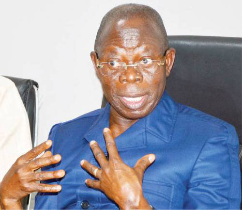 Edo 2024: Oshiomhole diverting attention with non-existent rice ...