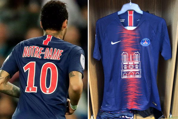 notre dame psg shirt