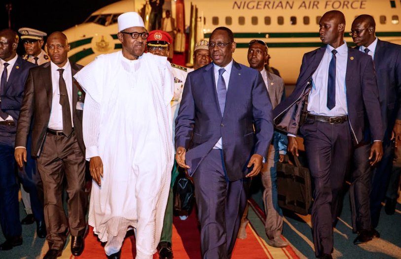 Photos Buhari arrives Dakar in Senegal - Vanguard News