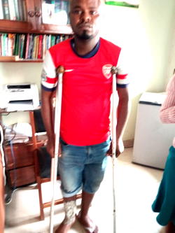 Man shot by DPO in Akwa Ibom laments untold suffering